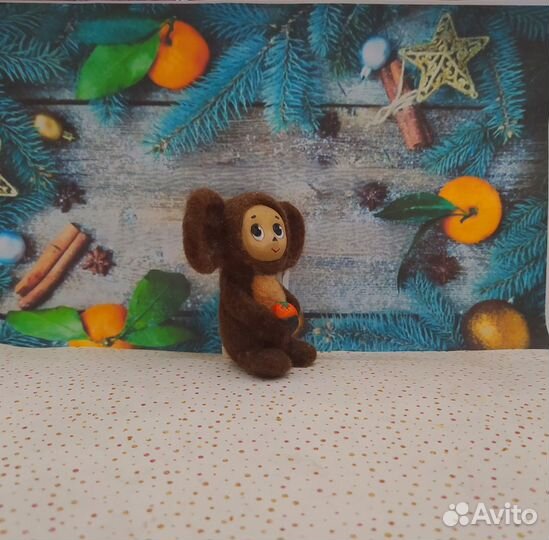 Елочные игрушки из шерсти