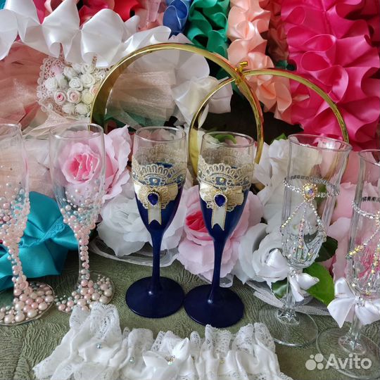 Бокалы свадебные