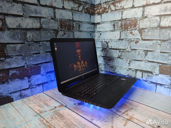 Игровой ноутбук HP i3/16gb/2 видеокарты