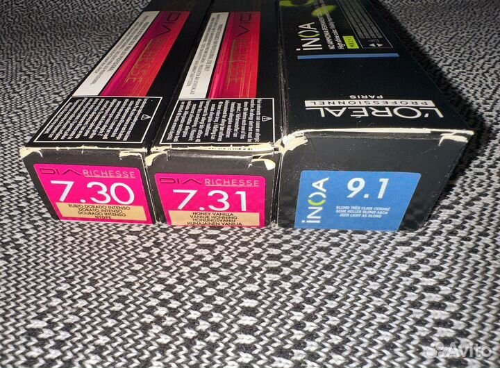 Loreal inoa dia richesse краски блонд оксид