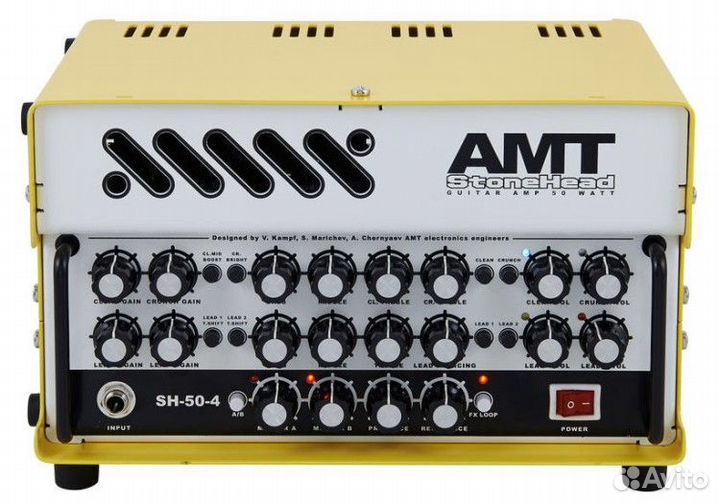 Гитарный усилитель амт SH-50-4 StoneHead-50-4