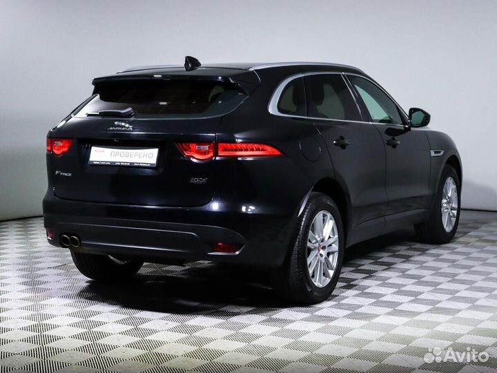 Jaguar F-Pace 2.0 AT, 2016, 83 000 км