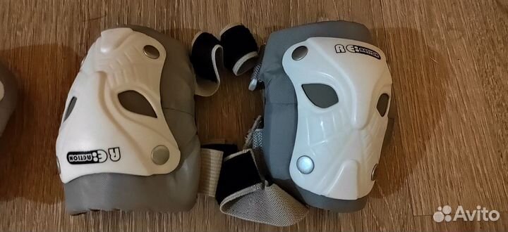 Роликовые коньки детские с защитой