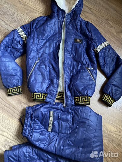 Спортивный костюм зимний женский с курткой