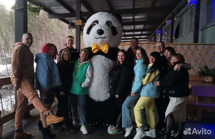 Поздравление белый мишка панда на день рождение