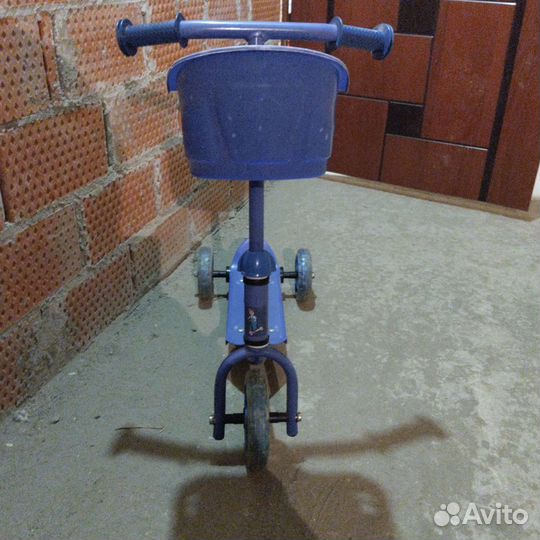 Самокат детский трехколесный бу