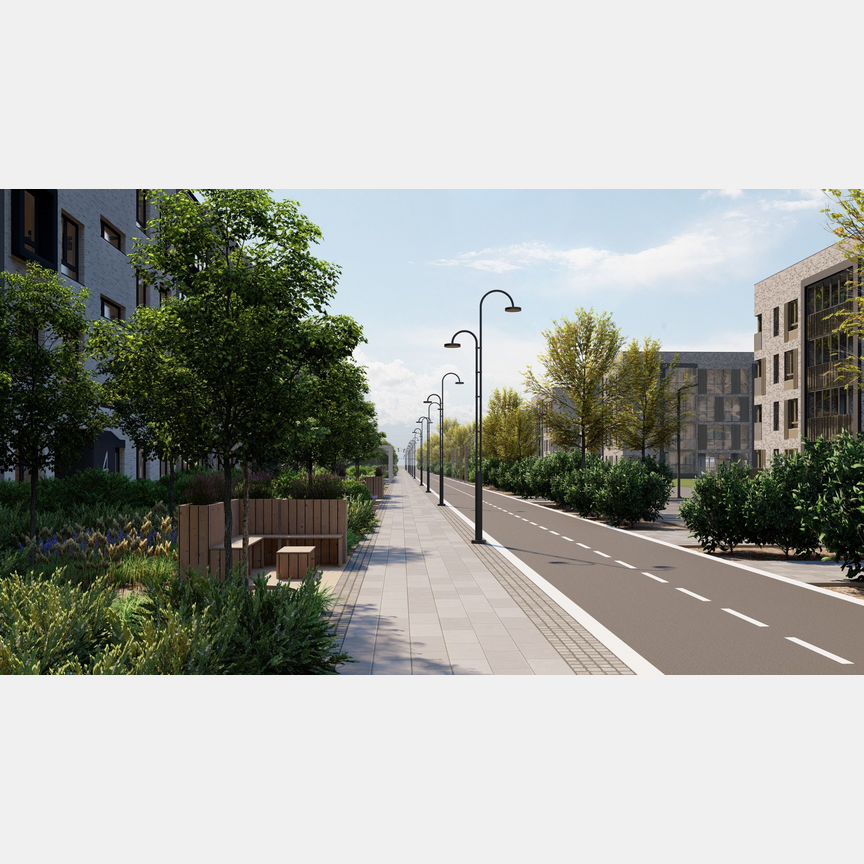 1-к. квартира, 43,9 м², 2/5 эт.