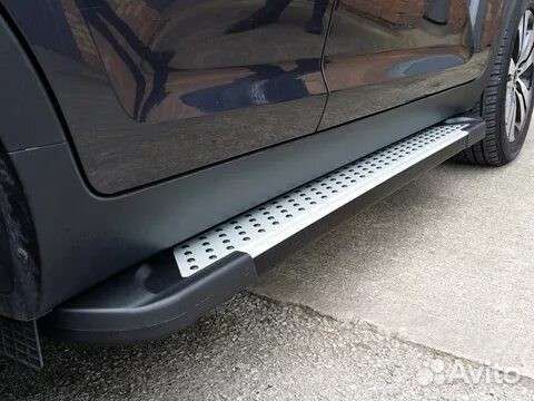 Подножки пороги fiat fullback 2016