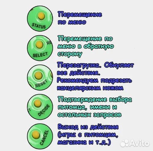 Виртуальный питомец Тамагочи синий