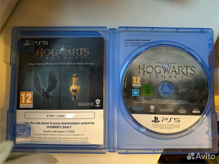 Hogwarts legacy ps5 диск