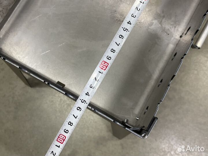 Мангал складной (дипломат) 2мм 55*34