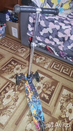 Самокат детский трехколесный бу