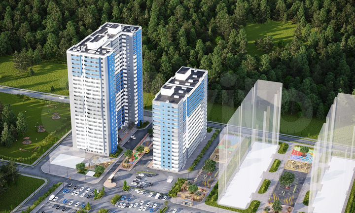 Квартира-студия, 26,2 м², 22/25 эт.