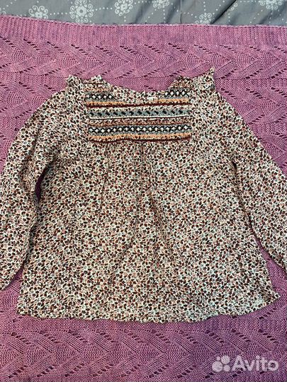 Блузка для девочки Zara 3-4