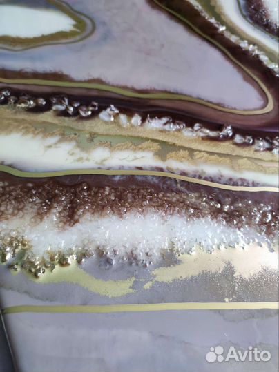 Картина из эпоксидной смолы 50х40см