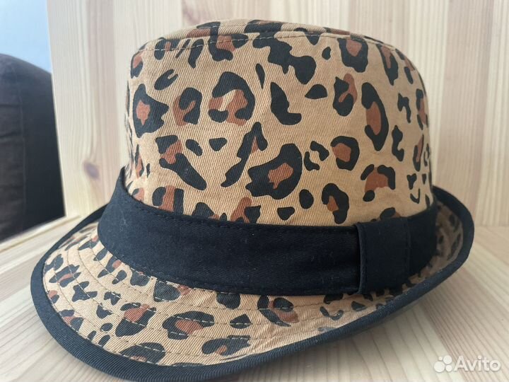 Шляпа leopard леопард zara