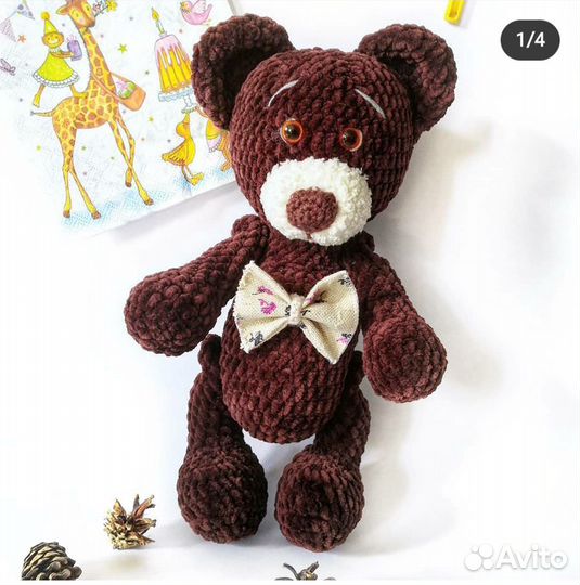 Мишка Тедди ручная работа