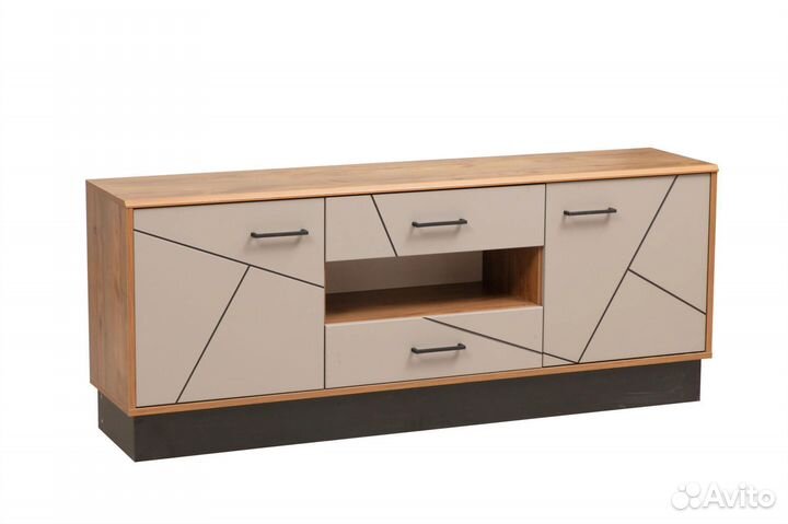 Тумба для тв 160 см грей (серый)