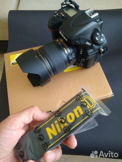 D800 Nikon body