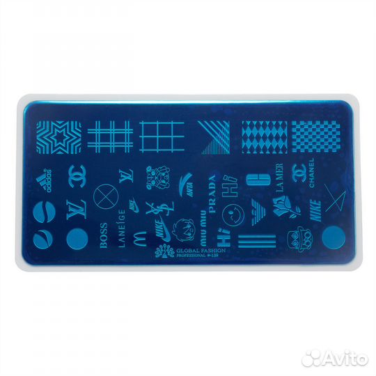 Диск для стемпинга Global Fashion #-139