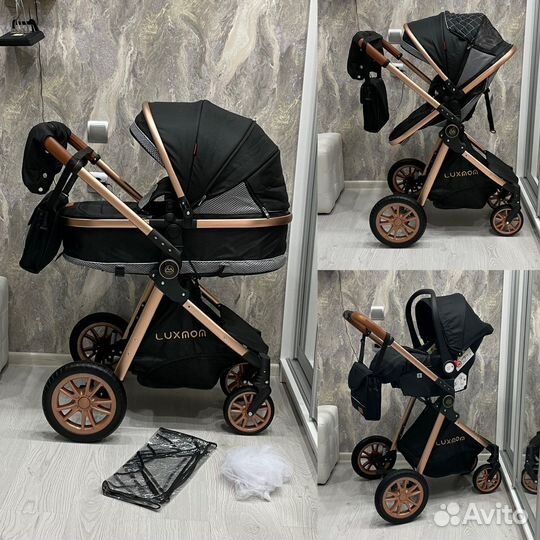Коляска 3 в 1 Новая (в заводской упаковке)
