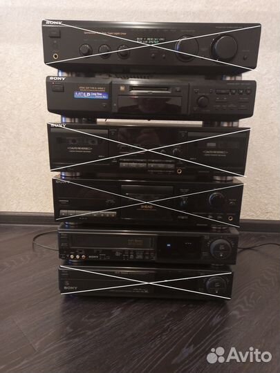 Аудиоаппаратура sony