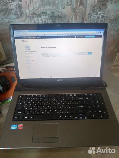 Acer aspire 7750G 17,3