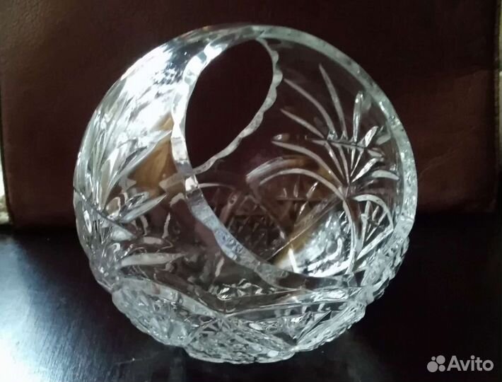 Хрустальная ваза СССР