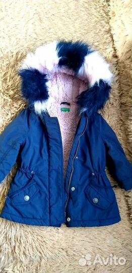 Парка для девочки United Colors of Benetton