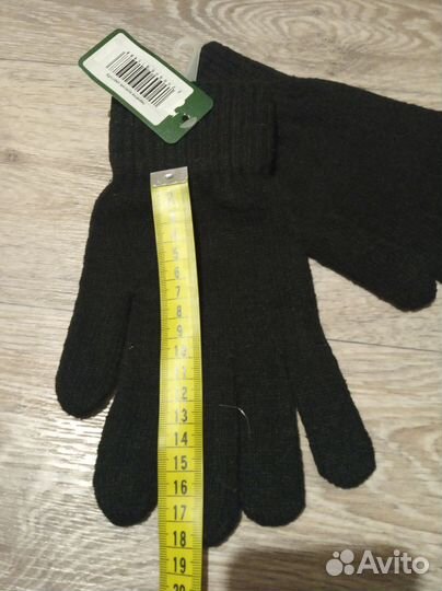 Перчатки мужские фибра/шерсть