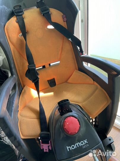 Детское сиденье на велосипед + шлем