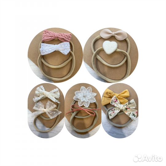 Повязки на голову для девочек