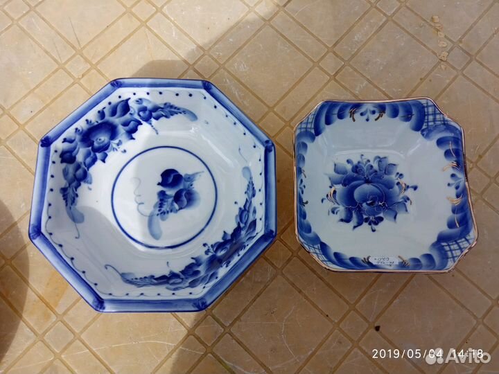 Салатники. Гжель. Новые