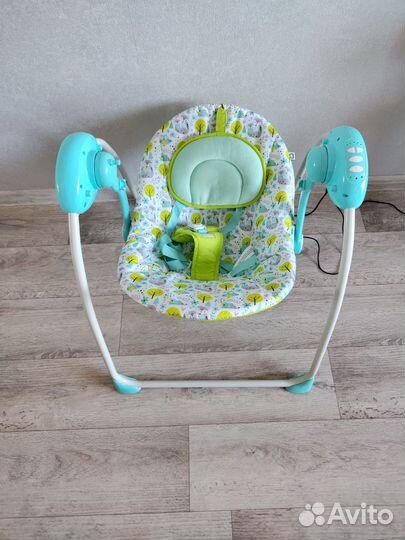 Детские электронные качели для новорожденных