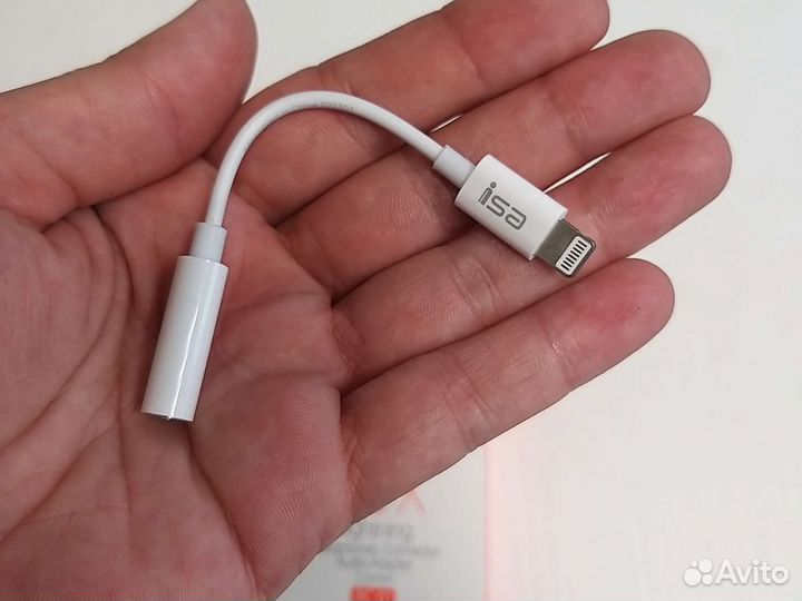 Переходник isa ac 01 lightning на 3.5mm