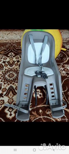 Кресло для ребенка на велосипед