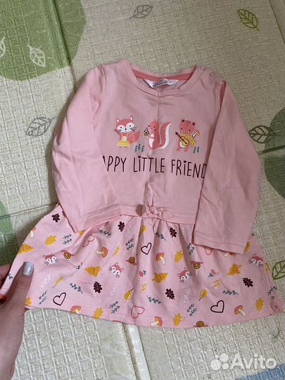 Летняя одежда для девочки 86-92