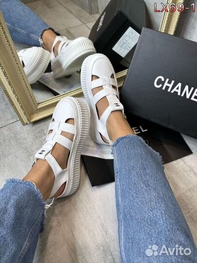 Сандалии Chanel женские premium