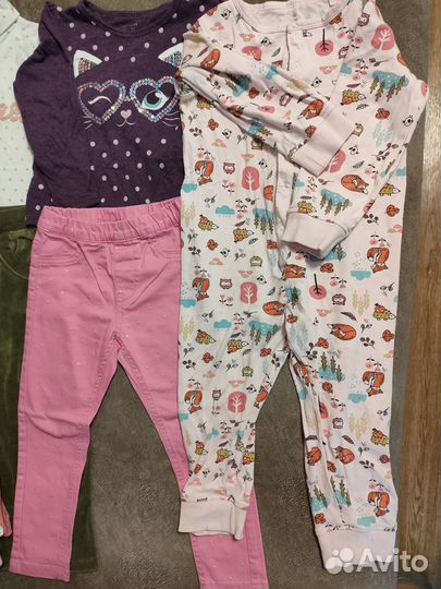 Вещи пакетом на девочку 86 92 98 104