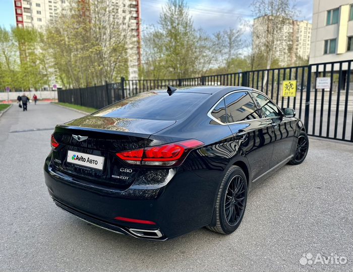 Genesis G80 2.0 AT, 2018, 99 600 км