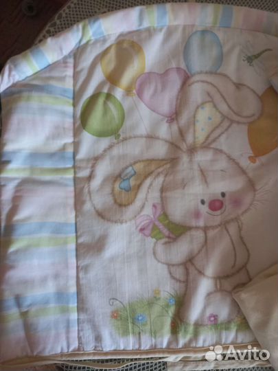 Бортики в детскую кроватку