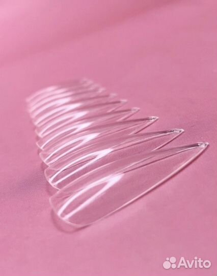 Гелевые тисы для наращивания ногтей