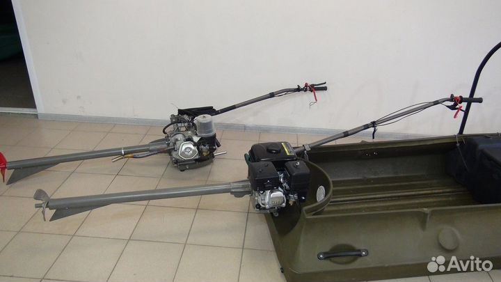 Двигатель болотоход