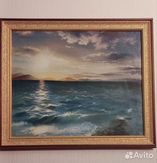 Картина маслом на холсте ручная работа