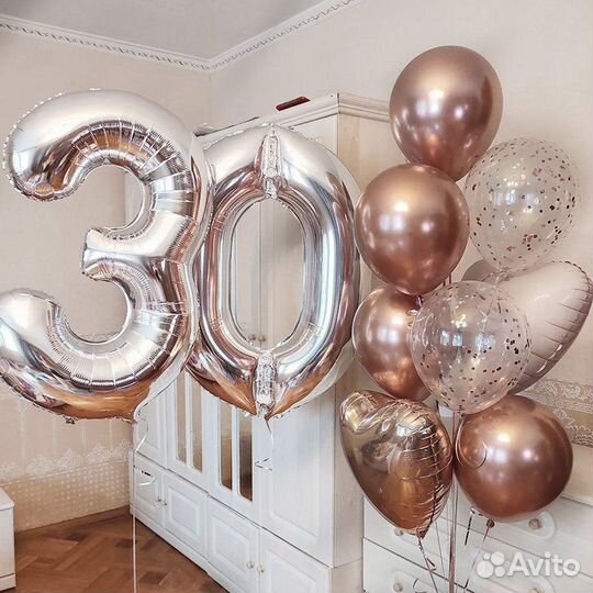 Гелиевые и воздушные шары, фигуры, композиции