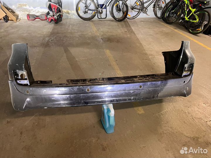 Задний бампер с накладкой lexus lx570