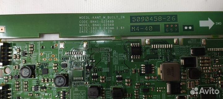 Mainboard kant M built IN BN41-02568B для тв Samsu