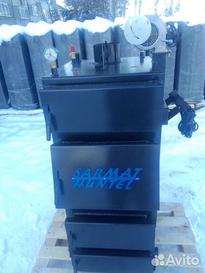 Твердотопливный котел на дровах и угле