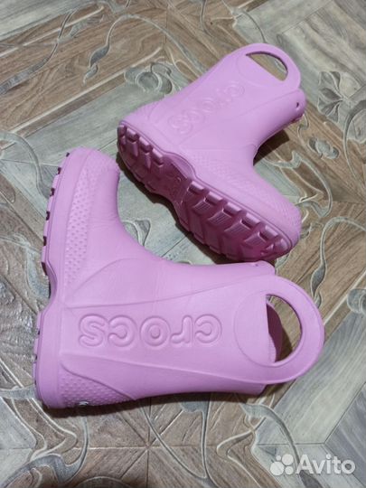 Резиновые сапоги crocs