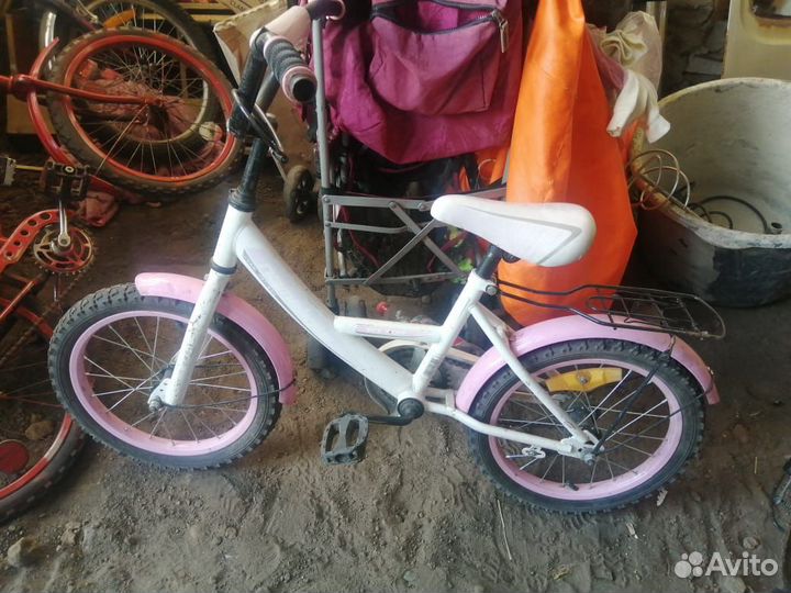 Велосипед и самокат